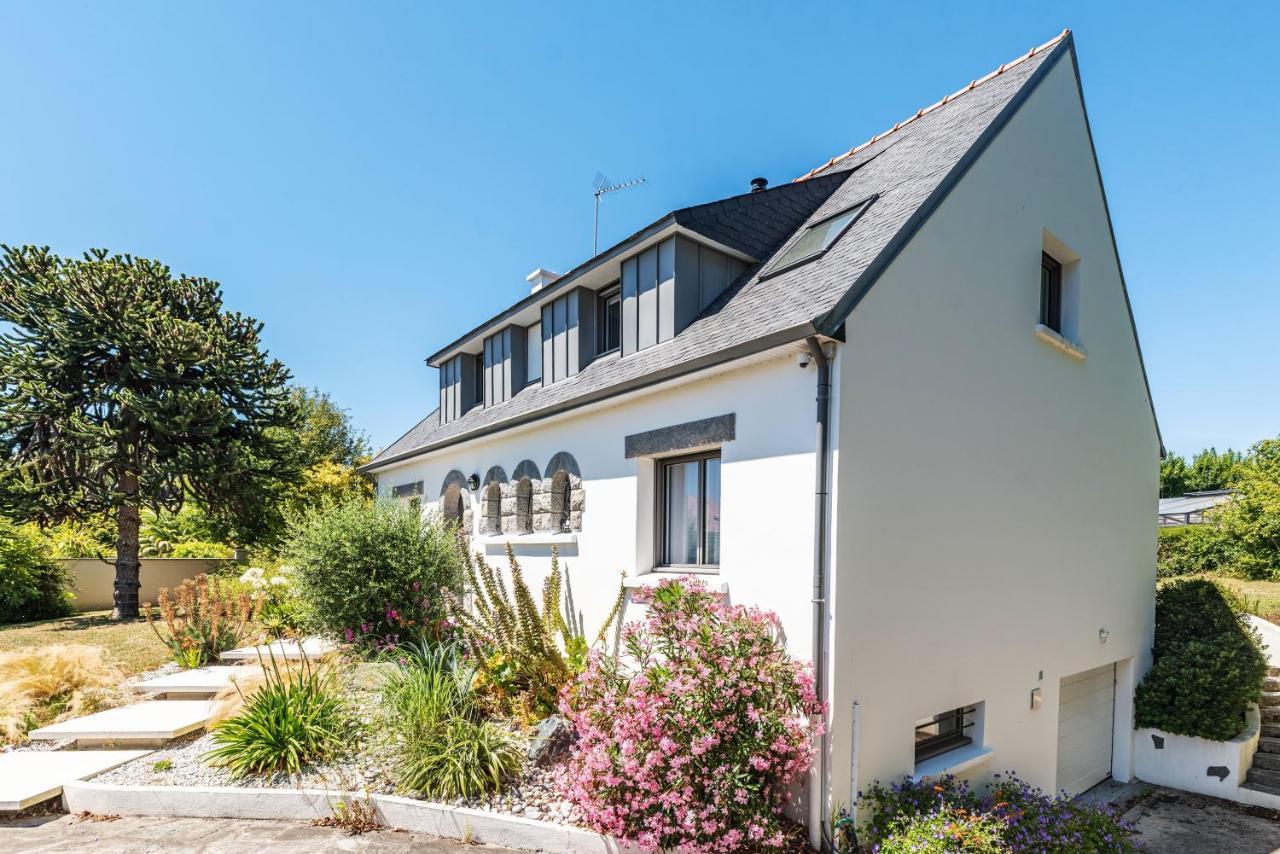Les Peupliers - Maison De Vacances Avec Jardin Bénodet Exterior foto